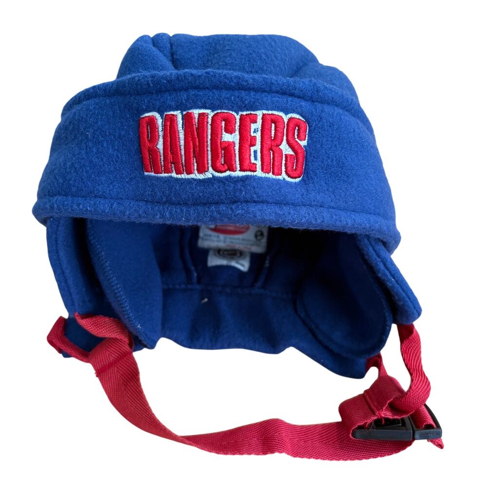New‎ York Rangers Winter Hat Helmet Snow Zephyr NHL Hockey Chin Strap - RARE